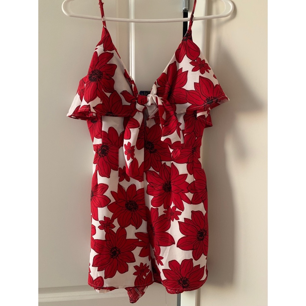 Beautiful floral romper